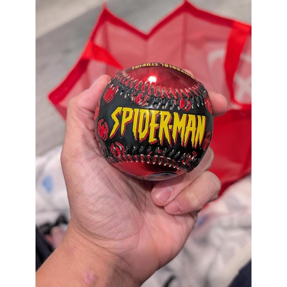Spiderman Universal Studios Collectible Baseball